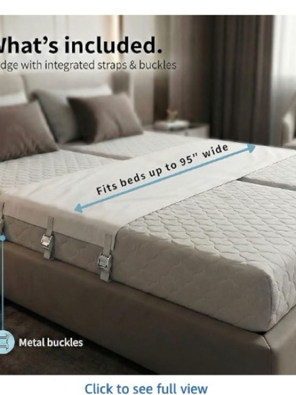 Amazon Mattress Bridge Connector Strap